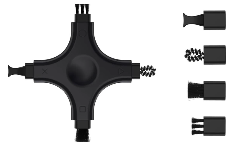 Charging Port Cleaning, Repair and Restore Tool for Charging Port, Charger Cables Speaker Cleaning Putty Dust for All Devices（Black）