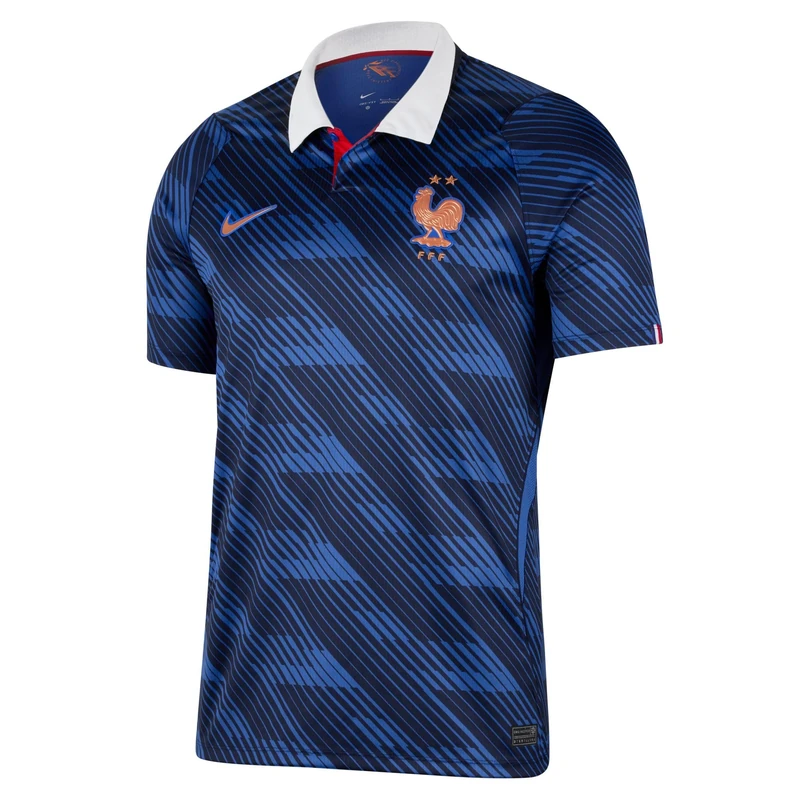 Nike Men's FFF Dri-Fit SS Stadium Home Jersey, Game RoyaLMetallic Copper, S - Image 1