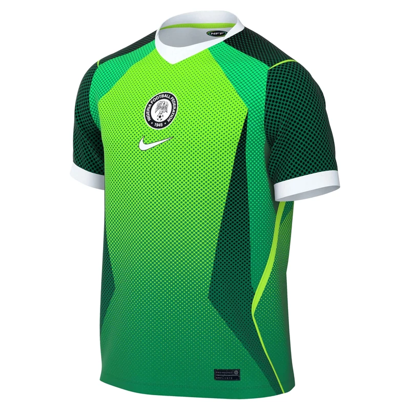 Nike Men's NFF Dri-Fit SS Stadium Home Jersey, Pine Green/Electric Green/Whit, XL
