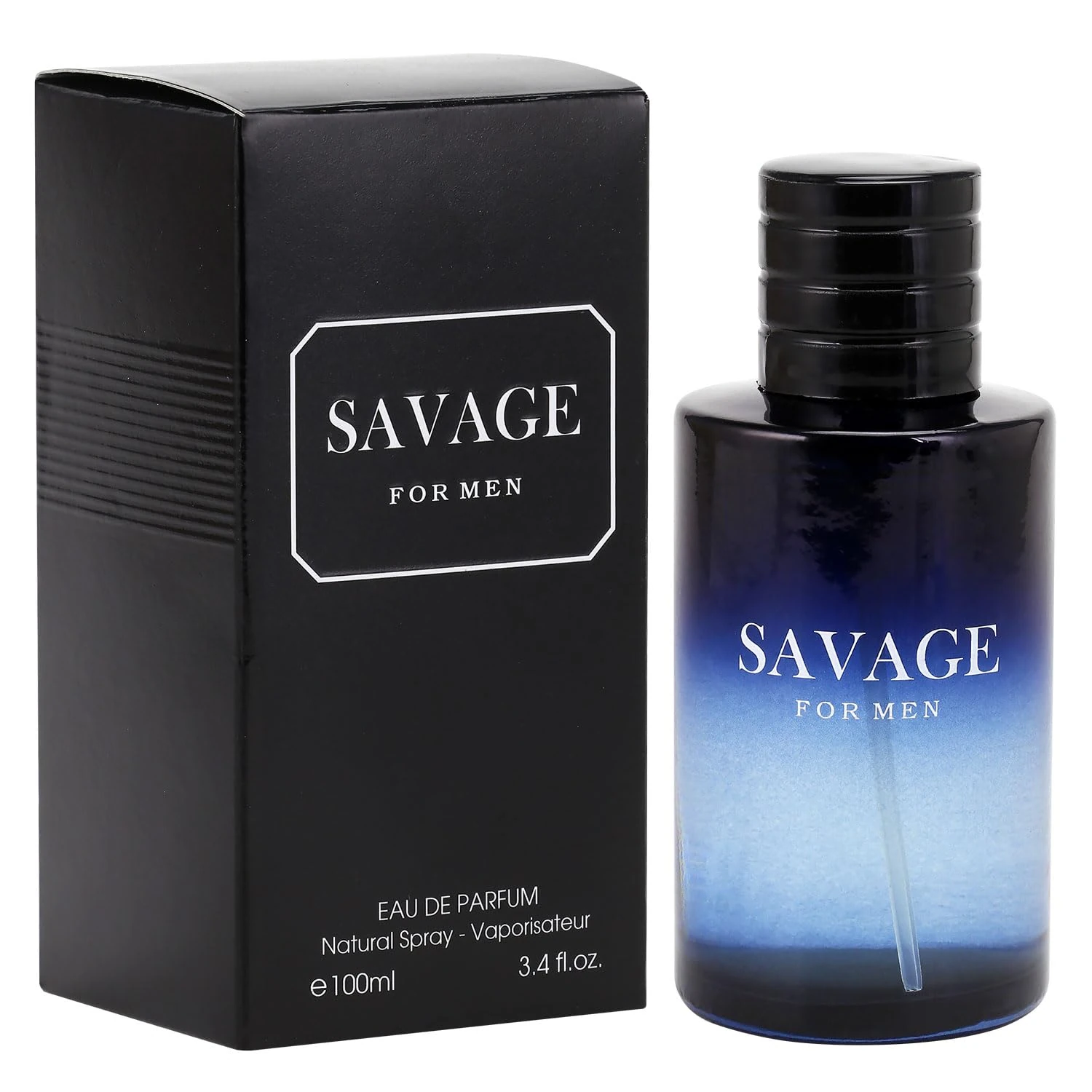 Visage for Men Eau De Cologne – 100ml | Fresh Spicy Scent Fragrance Spray with Calabrian Bergamot Paired with Spicy Pepper