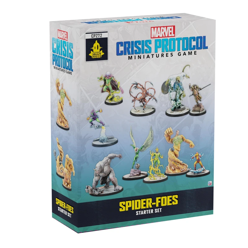 Asmodee | Marvel: Crisis Protocol - Spider-Foes Starter Set | Tabletop Miniatures Game | Ages 14+ | 2 Players | 90 Minutes Playing Time