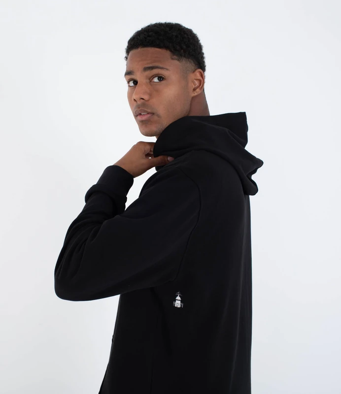 Hoodie men - Nazare pic, Black, M