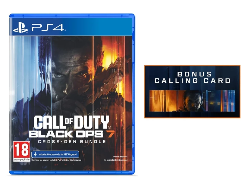 Call of Duty: Black Ops 7 - PlayStation 4 (Amazon Exclusive Bonus Content included). Download required