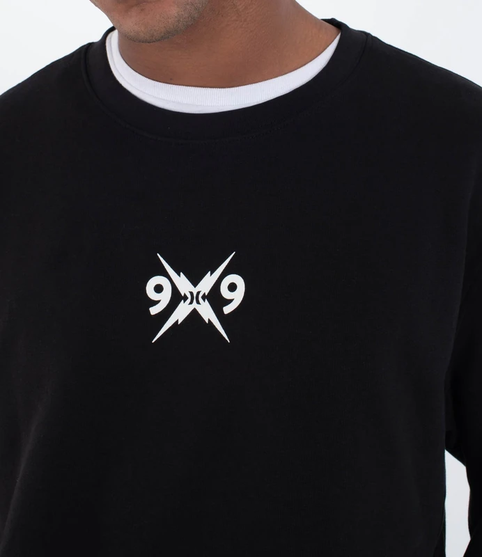 Sweatshirt men - XXX series, Black, S