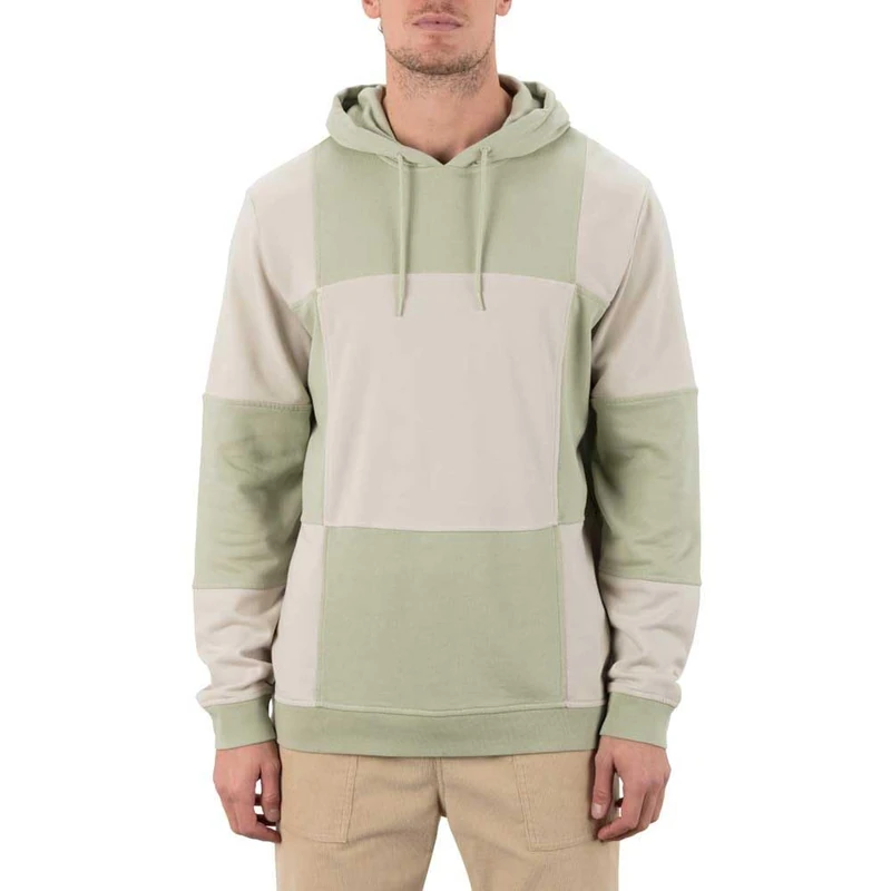 Hoodie men - Blocked Naturals, Heavy Meadow, XL