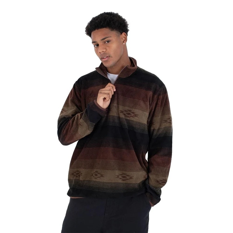 Sweatshirt men - Mesa windchill, Espresso, L