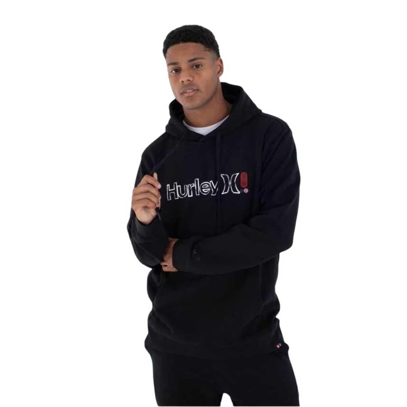 Hoodie men - Samukai O&O, Black, S