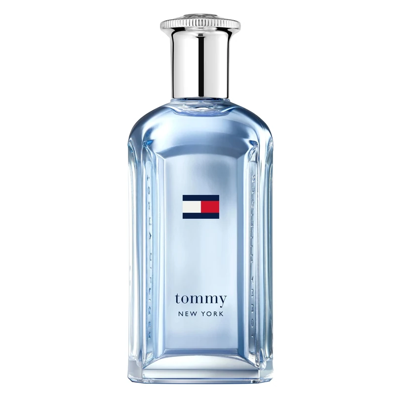 Tommy Hilfiger – Tommy New York Eau de Toilette 100 ml – Men Fragrance – Fougère Spicy – Spicy and Woody Notes – Blue Glass Bottle
