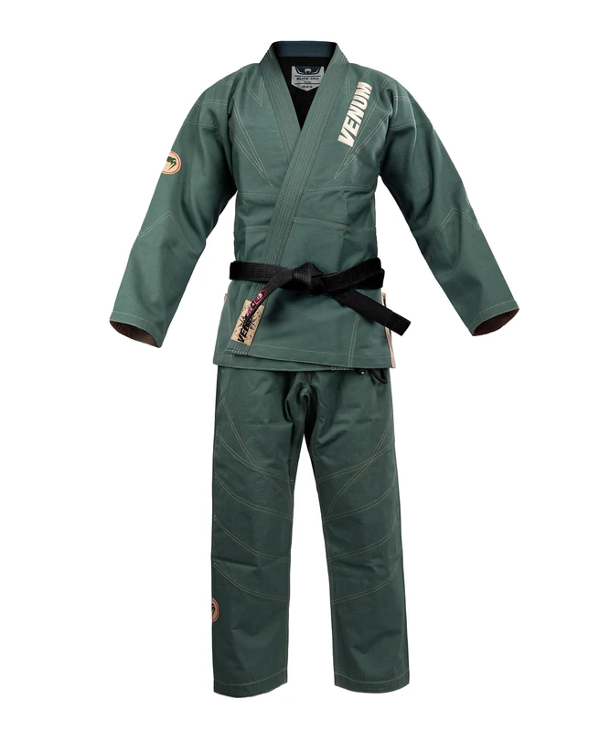 Venum Elite 5.0 (450 gsm) BJJ Gi - Forest Green - A3.5