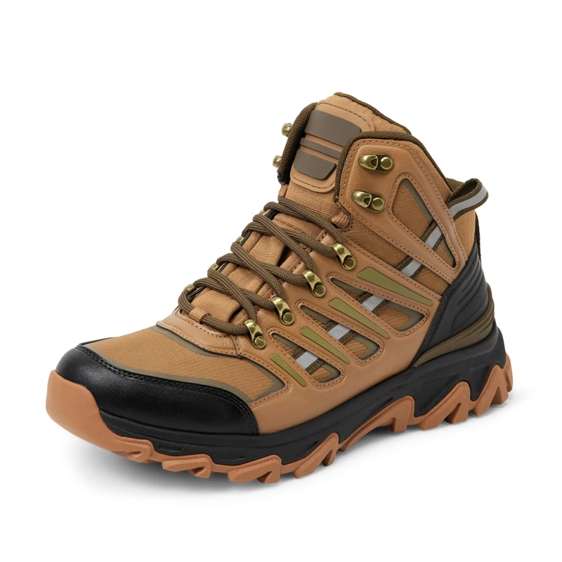 Amazon Essentials Men's Waterproof Hiking Boots, Brown, 11 UK