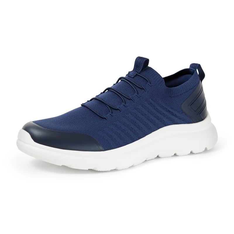 Amazon Essentials Men's Lightweight Knit Running Trainers, Navy, 8 UK