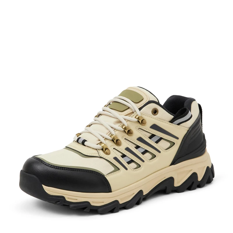 Amazon Essentials Men's Waterproof Hiking Shoes, Sand, 11 UK
