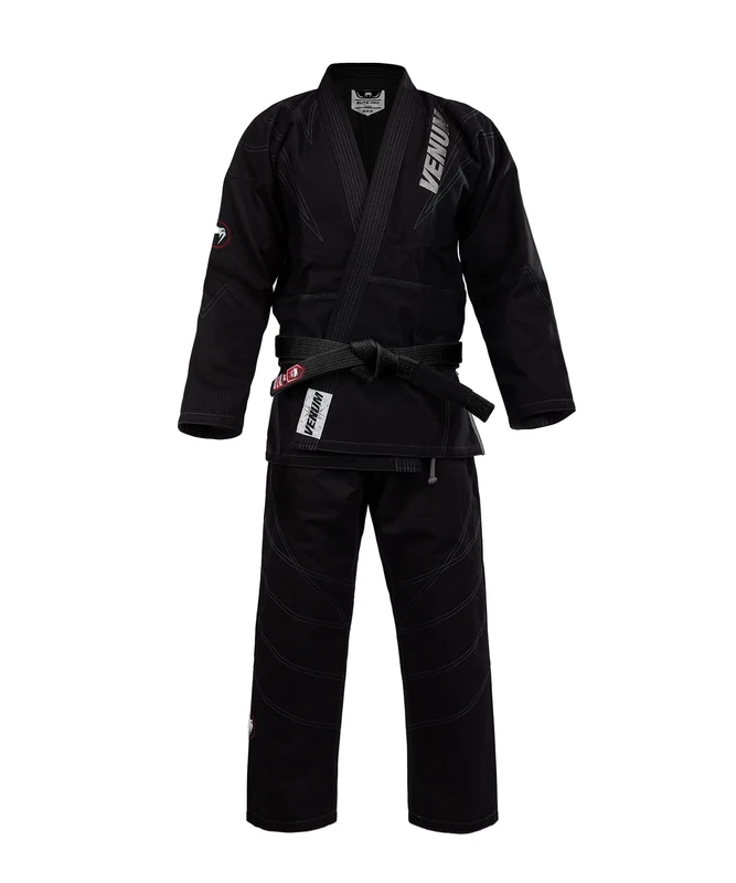 Venum Elite 5.0 (450 gsm) BJJ Gi - Black - A3 - Image 1
