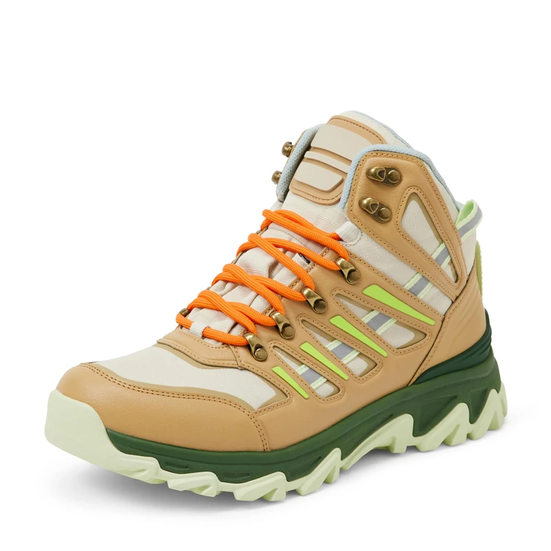 Amazon Essentials Men's Waterproof Hiking Boots, Tan Multi, 12 UK
