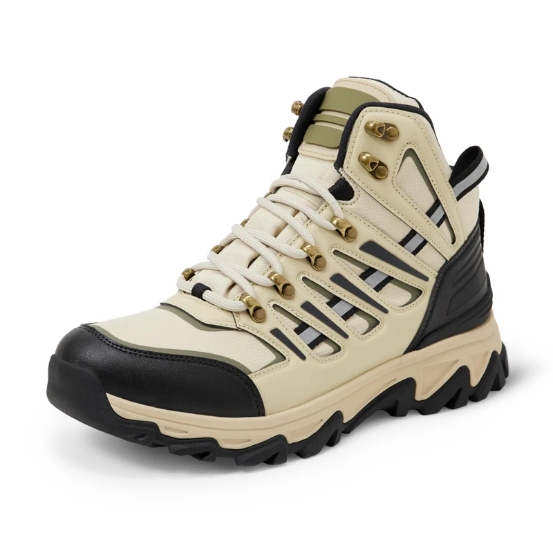 Amazon Essentials Men's Waterproof Hiking Boots, Sand, 10 UK - Image 1
