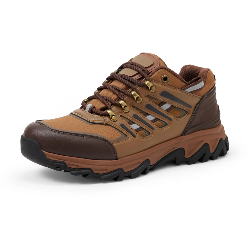Amazon Essentials Men's Waterproof Hiking Shoes, Brown, 11 UK