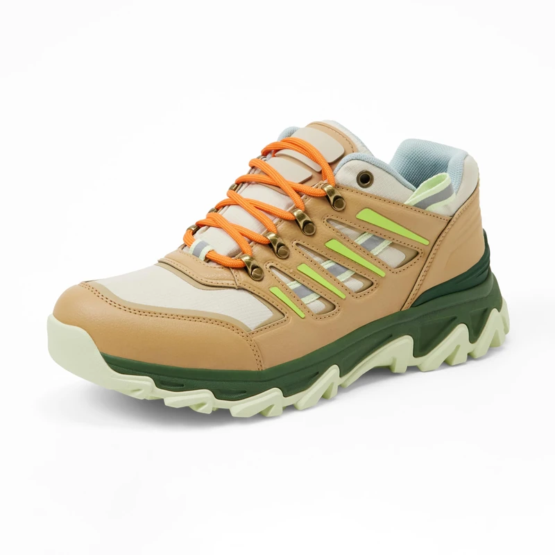 Amazon Essentials Men's Waterproof Hiking Shoes, Tan Multi, 12 UK