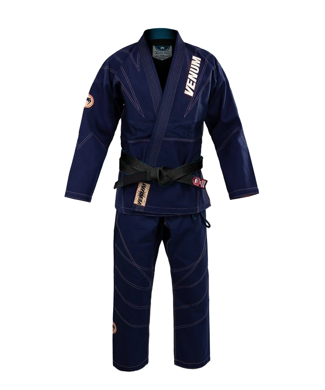 Venum Elite 5.0 (450 gsm) BJJ Gi - Navy Blue - A4 - Image 1