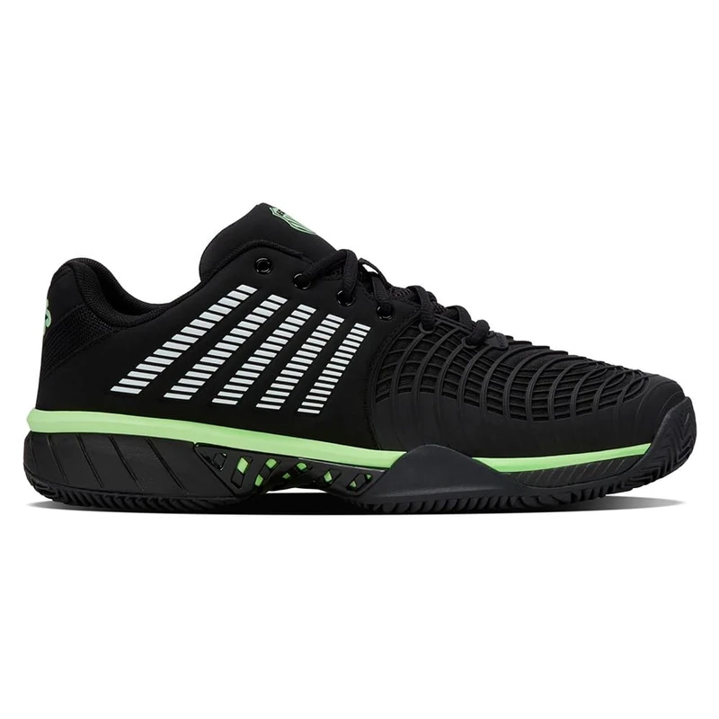 K-Swiss Mens Express Light 3 Hb Clay Tennis Shoe, Black, 9 UK