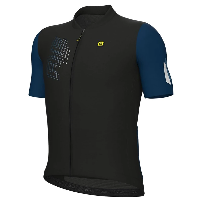 Alé Cycling Men's PR-E Follow Me Cycling Jersey, Black, L