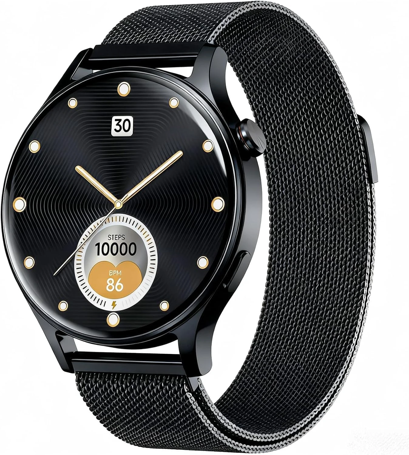 Smart Watch For Men Women Answer/Make call- 1.32" AMOLED Display,Smartwatch with Heart Rate/Sleep/SpO2 Monitor,Ladies Smart Watches for Samsung/iOS/Android,110+ Sports Modes & Waterproof Fitness Watch