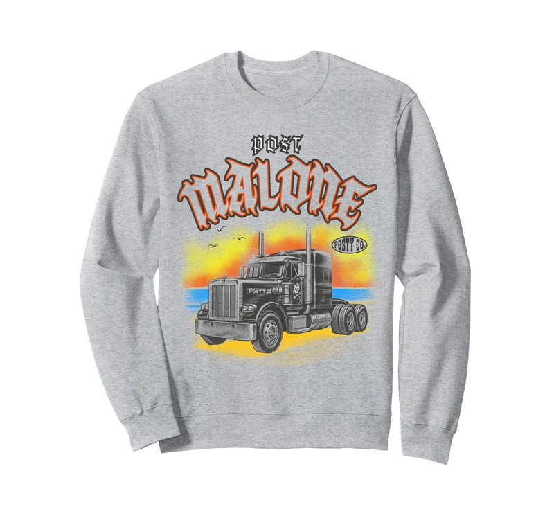 Official Post Malone Posty Co Truck Sweatshirt