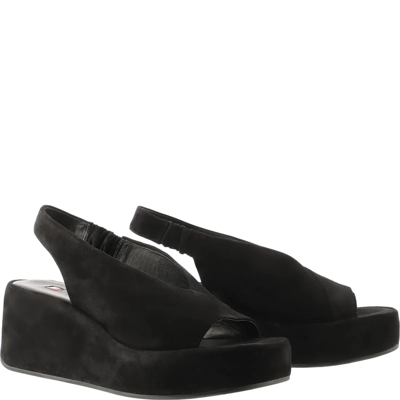HÖGL Womens Mimi Platform, Schwarz, 4 UK X-Wide
