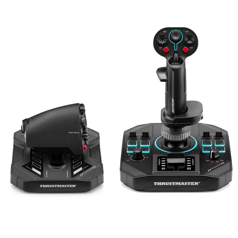 Thrustmaster Sol-R 4 HOTAS - Joystick and Throttle for PC
