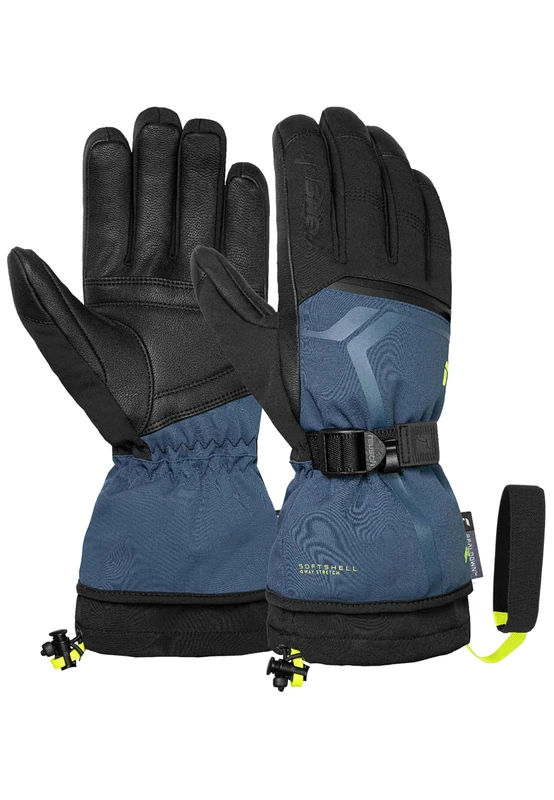 Reusch Down Spirit Gore-Tex Extra Warm Winter Gloves, Waterproof, Windproof and Breathable, Unisex, Winter Gloves, Snow Gloves, Ski Gloves for Men and Women
