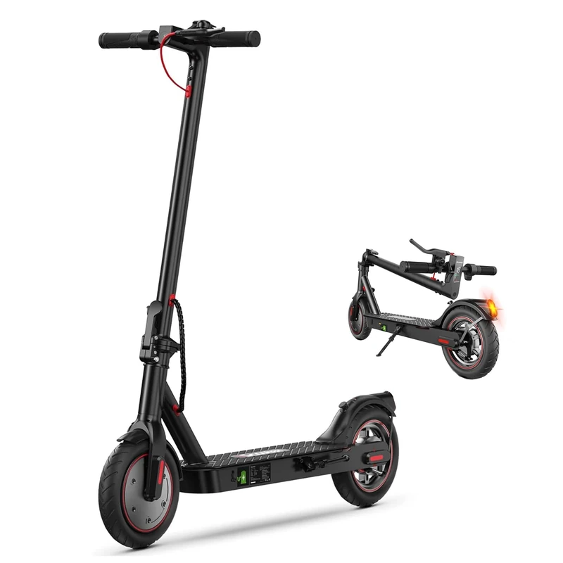 iScooter Electric Scooter, 8.5-10" Tires 20-50KM Range 350-500W Motor Fast Electric Scooter for Adults with Cruise Control,Multiple Speed Modes, Multiple Brakes,Foldable Portable E-Scooter