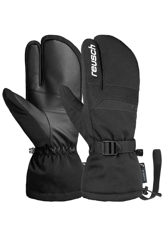 Reusch David R-TEX XT Lobster 3-Finger Ski Gloves - Warm, Waterproof and Windproof Winter Gloves with Touchscreen Function for Men and Women - Image 1