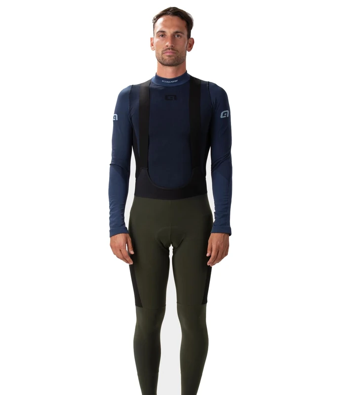 Alé Cycling Men's Off Road - Gravel Stones Cargo Bib Tights, Forest Green, XXL