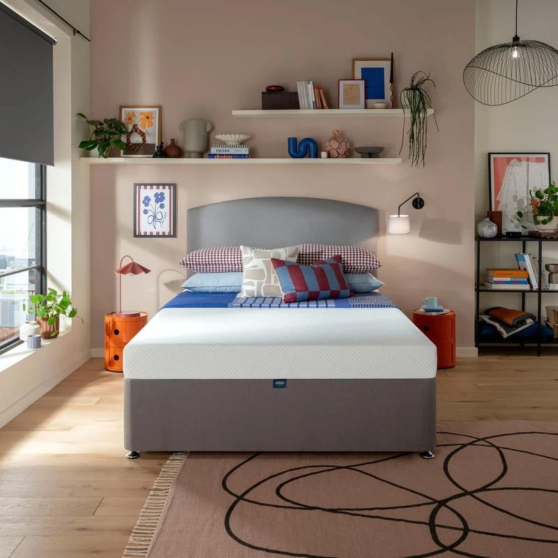 Silentnight Hush Memory Foam Rolled Mattress, King