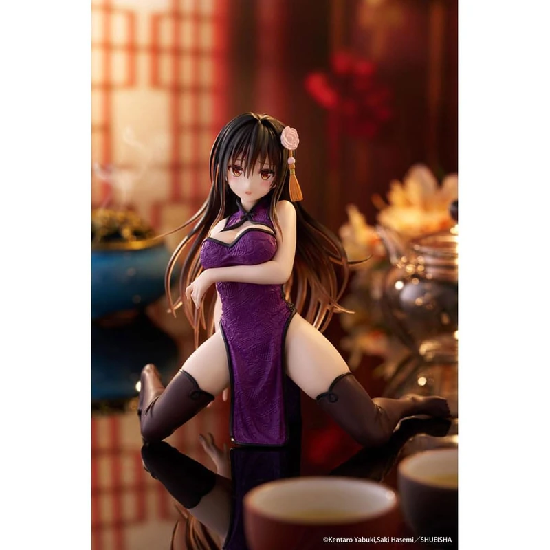 To Love Ru Darkness Desktop Cute PVC Statue Yui Kotegawa (Chinese Dress Ver.) 13 cm - Image 1
