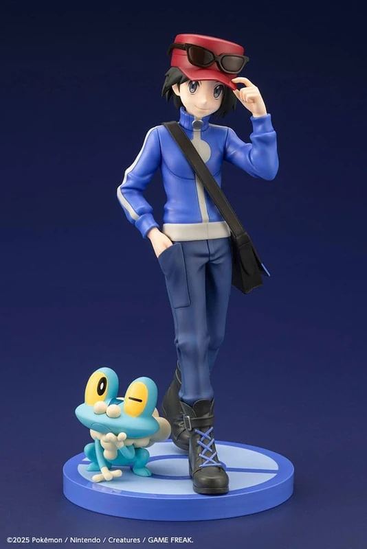 Kotobukiya Pokemon ARTFXJ Calem and Froakie 1/8 Scale Statue