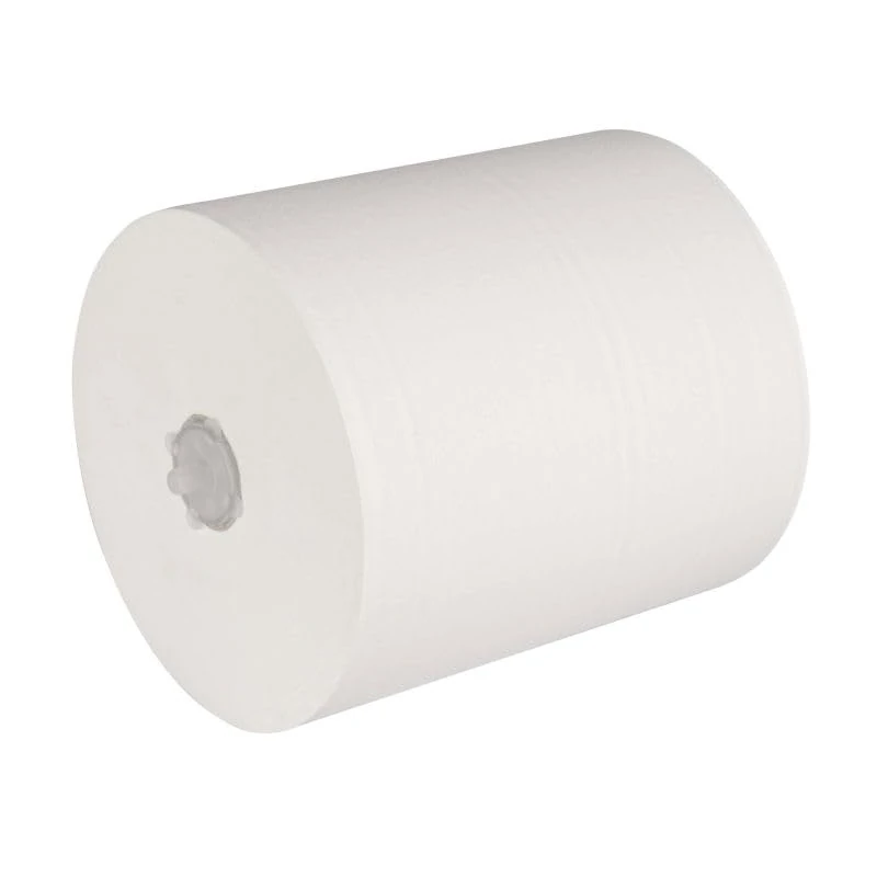 Maul Paper Hand Towels 2-Ply 19.5 cm x 200 m (6 Rolls) | Folding Hand Towel Paper | Skin-Friendly & Gentle Use | Hand Towel Made of 100% Cellulose | Multi-Layer, Embossed, Absorbent | White