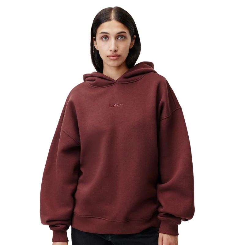 LeGer Abby Hoodie - women's pullover with hood - oversized fit - sweater made of cotton - fashion for women - by Lena Gercke - sizes 34-44