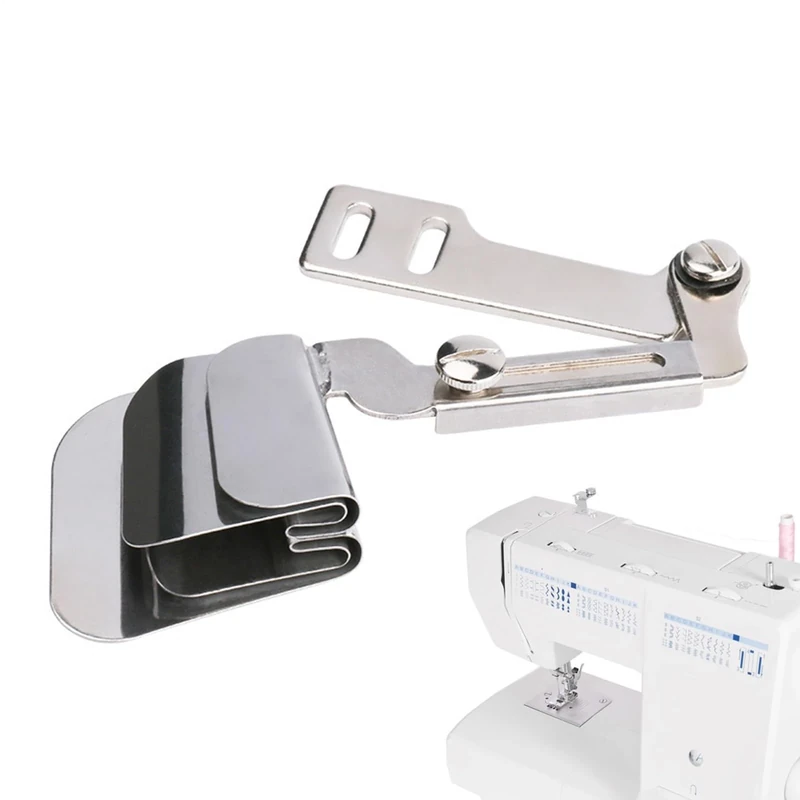 Sewing Machine Feet - Sewing Machine Presser | Double Layer Hemming Foot | Multi-function Sewing Sewing Sheet Foot Hemting Removal Tube Accessories - Image 1