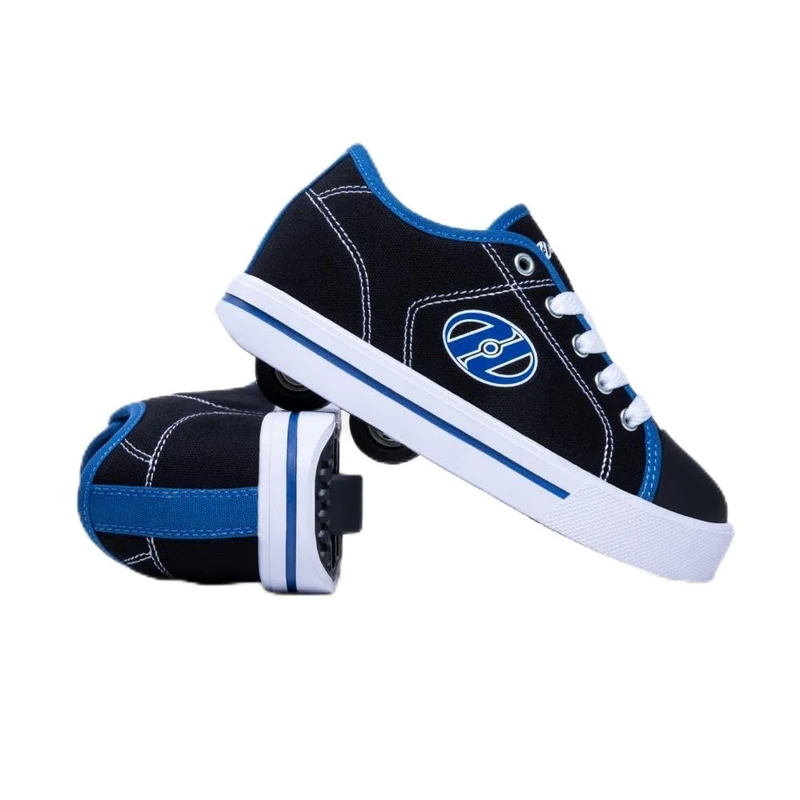 Heelys Unisex Kids Classic X2 Skate Shoe, Black, 4 UK