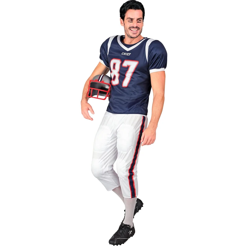 W WIDMANN Milano American Football Player Costume - XL