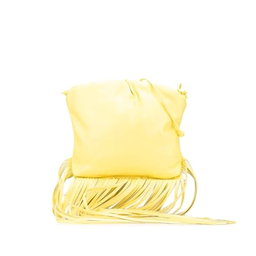 Bottega Veneta Pre-Loved Nappa The Fringe Pouch