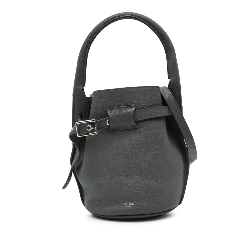 Celine Pre-Loved Nano Leather Big Bucket Bag