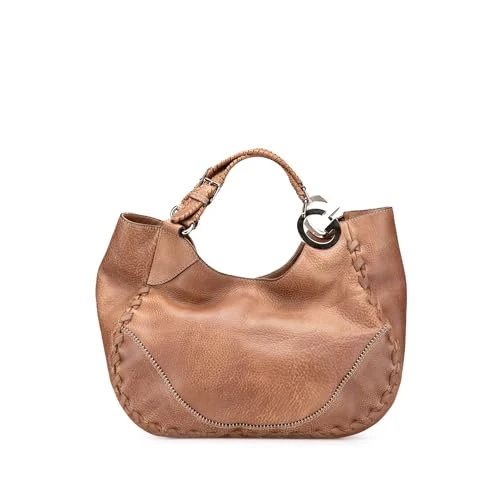 Gucci Pre-Loved Medium Grained Calfskin Charlotte Hobo Handbag