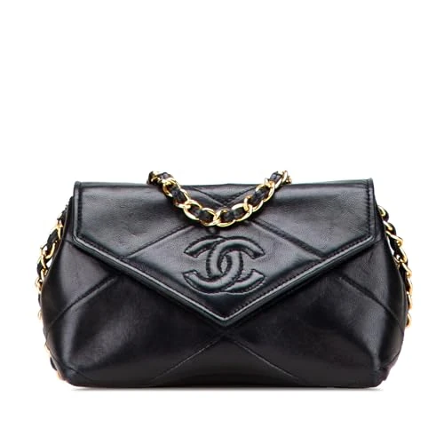 Chanel Pre-Loved Mini CC Quilted Lambskin Single Flap Crossbody Bag