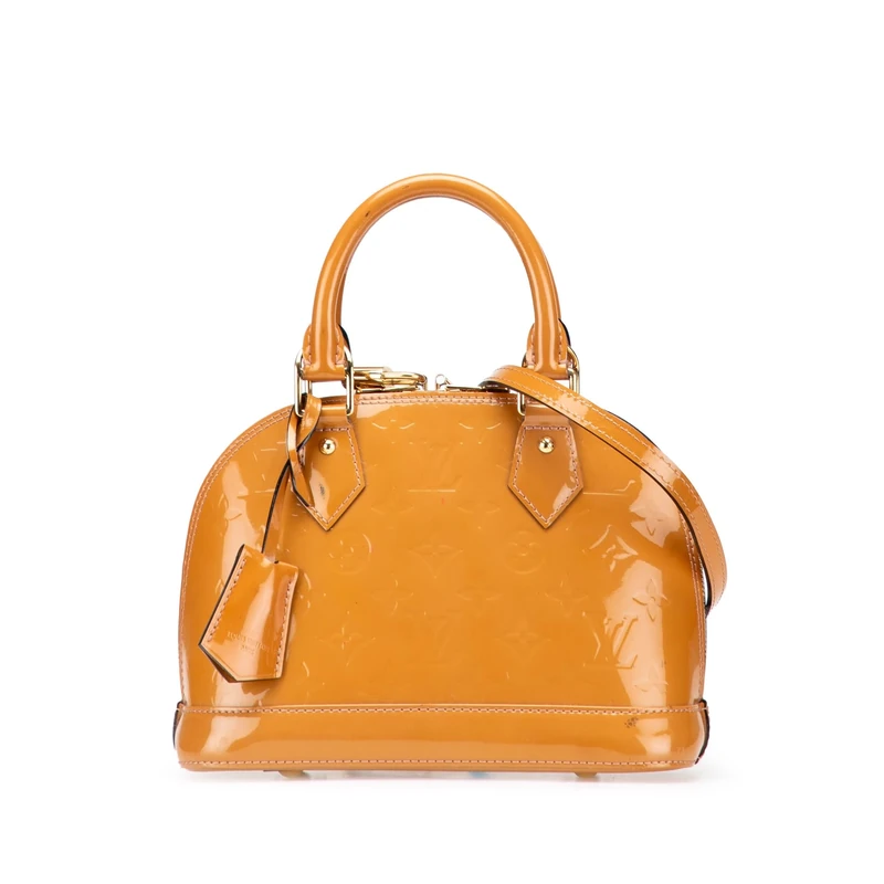Louis Vuitton Pre-Loved Monogram Vernis Alma BB Handbag