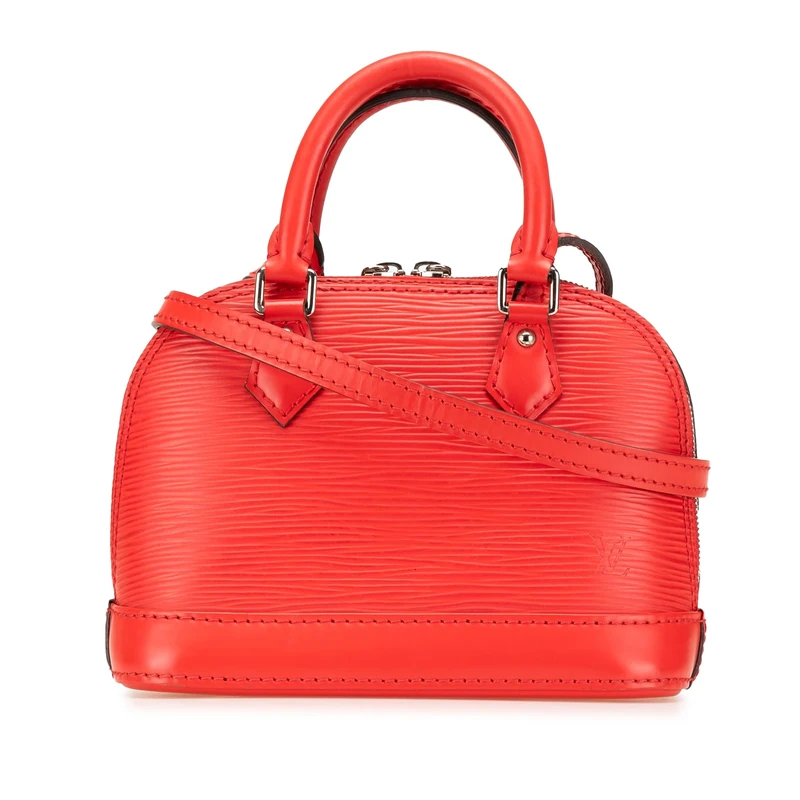 Louis Vuitton Pre-Loved Epi Nano Alma Handbag