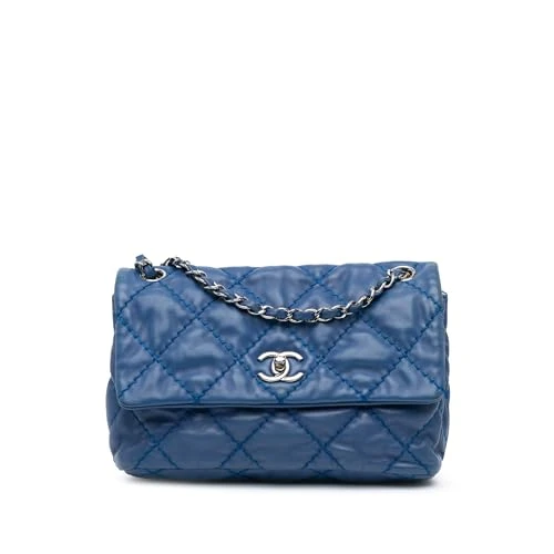 Chanel Pre-Loved Small Calfskin Love Me Tender Flap Shoulder Bag