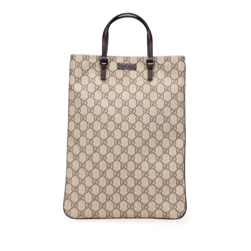 Gucci Pre-Loved GG Supreme Tote Bag