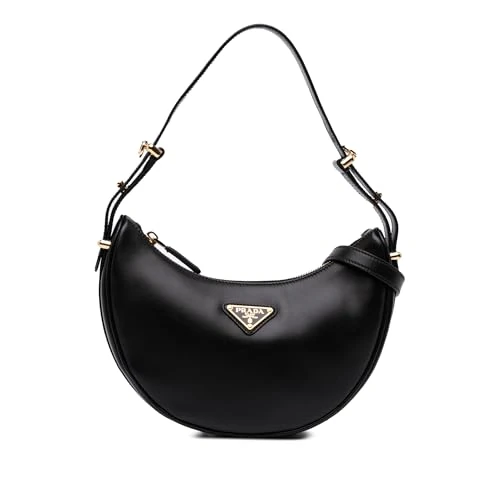 Prada Pre-Loved Small Soft Calf Arque Satchel Handbag