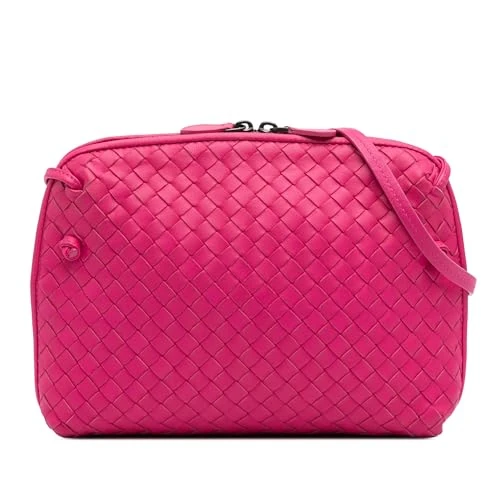 Bottega Veneta Pre-Loved Nappa Intrecciato Nodini Crossbody Bag